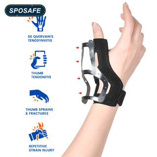 1 Cái Nẹp ngón tay cái để giảm đau viêm khớp, không giới hạn chức năng tay, Nẹp Spica cho viêm gân, Ngón tay kích hoạt cho nam nữ