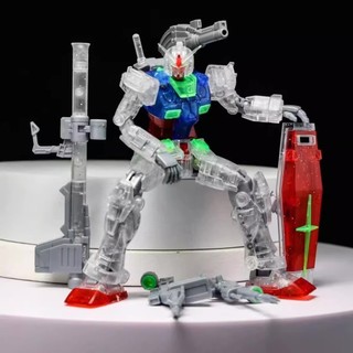 Gundam hg gto 026 rx-78-2 clear the origin fighter kèm base decal nước 1/144 mô hình nhựa lắp ráp