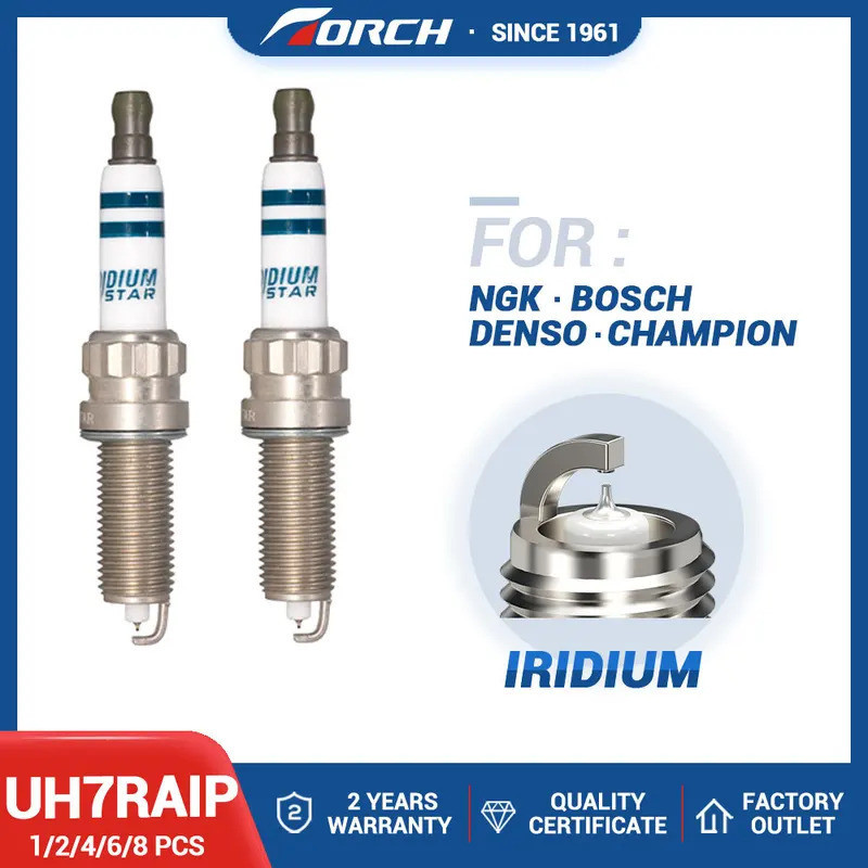 1-8 CÁI Nến Thay Thế Cho ILZKBR7B8G (97968) 5960.L5 BMW 12120035531 12127570106 Bugi Iridium Platinu