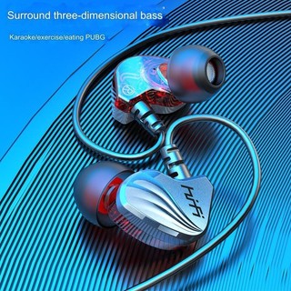 Tai Nghe In-ear Loa Siêu Trầm Trò Chơi Gà Thích Hợp Cho Apple Samsung VIVO Huawei Điện Thoại Di Động Thể Thao Tai Nghe Có Dây