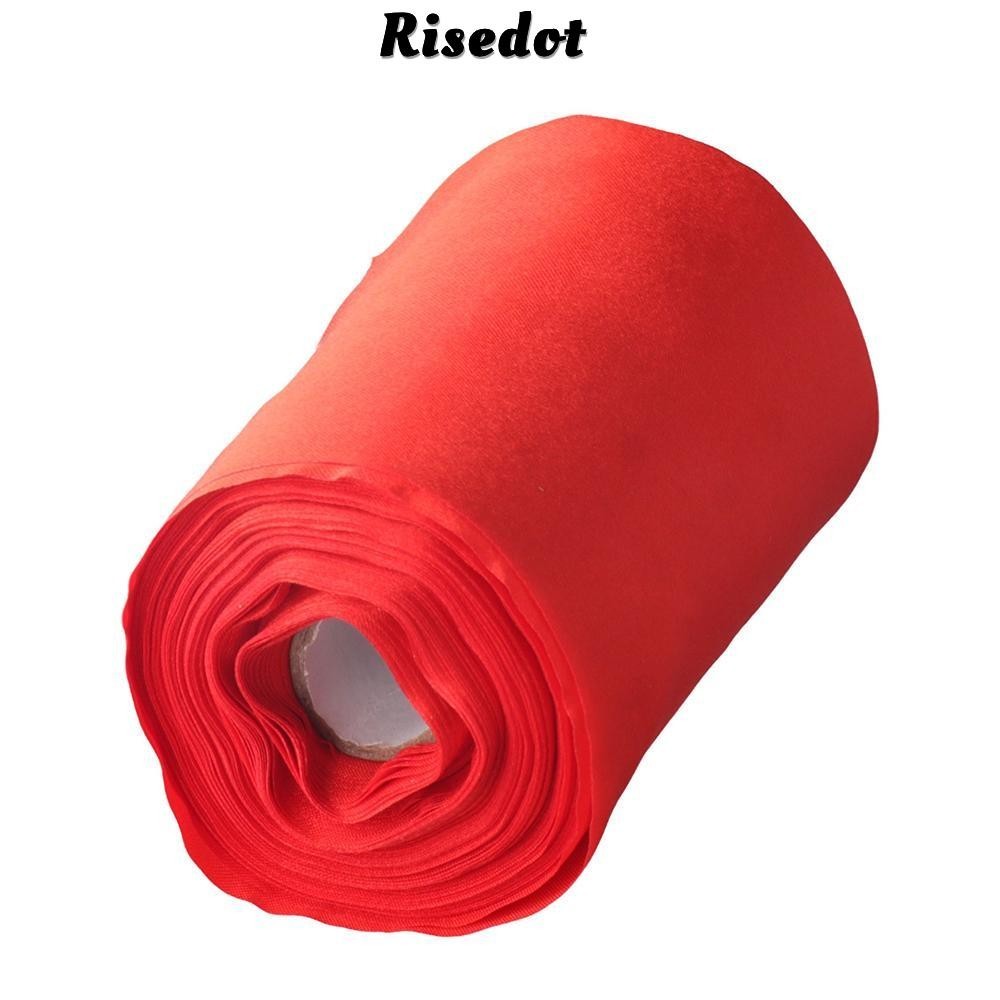 Risedot Ruy băng Satin 22 thước Dây lụa Ruy băng đỏ Miếng vải Satin