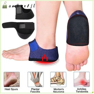 Amber1 Miếng đệm gót chân viêm Fasciitis, Giảm đau khi đeo giày Gel gót chân, Miếng đệm gót mỏng cho Gel đau gót chân