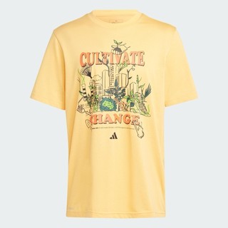 Adidas chạy m earth day tee nam trái cam iy7599