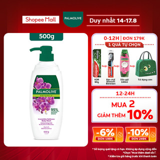 Sữa tắm Palmolive chiết xuất thiên nhiên dưỡng da ẩm mịn từ hoa 500g
