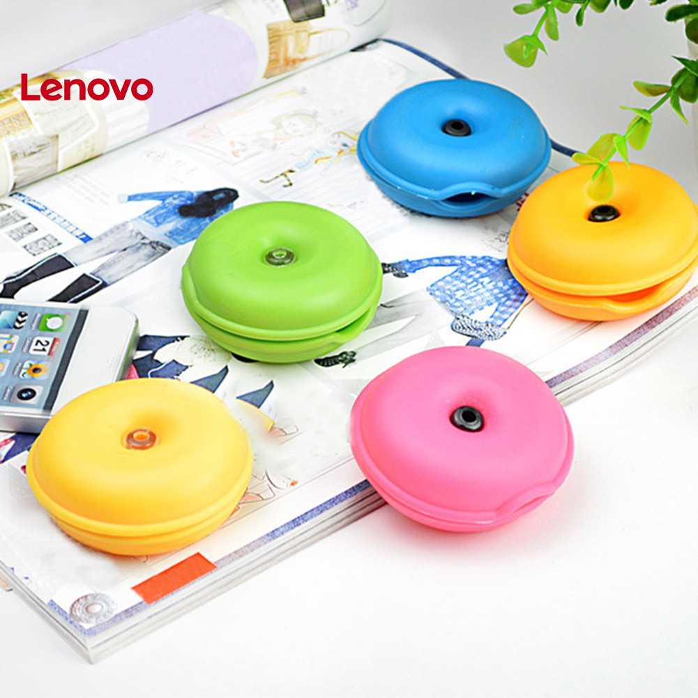 Lenovo Dễ Thương Rùa Vỏ Cáp Cao Su Dây Quấn Dây Cuộn Dây Tai Nghe Người Tổ Chức Giá Đỡ