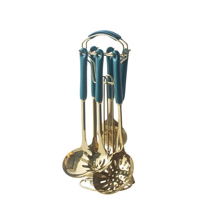 Euro Home - Bộ Dụng Cụ 7 Món Cho Phòng Bếp EMERALD COOKING CERAMIC