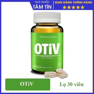 ✅ (CHÍNH HÃNG) OTIV Hô Trợ Cải Thiện Mất Ngủ - Đau Nửa Đầu -Tăng Cường Trí Nhớ