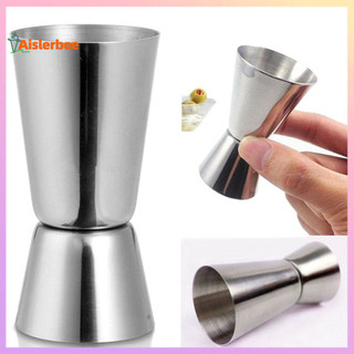 Aislerbee 15 / 30ml Thép Không Gỉ Cocktail Jigger Double Shot Cốc Đo Dụng Cụ Nhà Bếp
