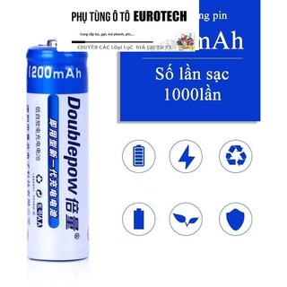 Bộ 04 Pin Sạc AA 1200mAh Doublepow (Hàng Chính Hãng)