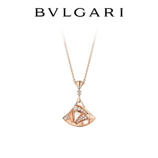  Vòng cổ dòng BVLGARI BVLGARI DIVAS 'DREAM Vàng hồng Kim cương Chuỗi xương đòn thanh lịch 