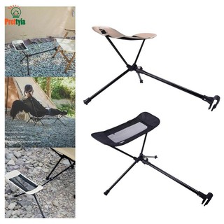 Di Động Gấp Ghế Để Chân Có Thể Gập Lại Có Thể Mở Rộng Có Thể Điều Chỉnh Chân Còn Lại Lounger Chống Trơn Trượt Ghế Để Câu Cá Đi Bộ Đường Dài Đi Biển