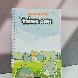 Sách - Takenote Tiếng Anh Bản A5 - Sổ Tay  Học Ngữ Pháp Tiếng Anh Lớp 3, 4, 5, 6, 7, 8, 9, 10, 11, 12