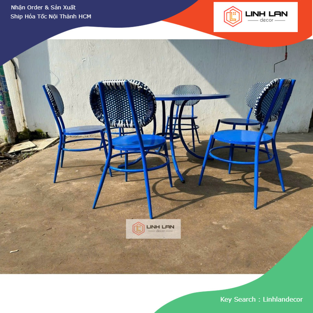 BÁN SỈ Ghế lưới sắt sơn tĩnh điện G65 LINHLANDECOR