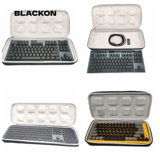 Blackon Mang theo, Túi đựng bàn phím chống sốc chống trầy xước, Túi bảo vệ EVA chống nước di động chuyên nghiệp cho Logitech G913 / G913 TKL / POP Keys Travel