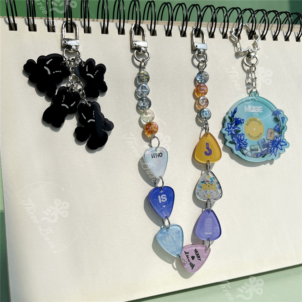 Móc Khóa BT JIMIN MUSE JHOPE OnTheStreet JUNGKOOK GOLDEN Acrylic KeyRing V LAYOVER Móc Khóa AgustD B