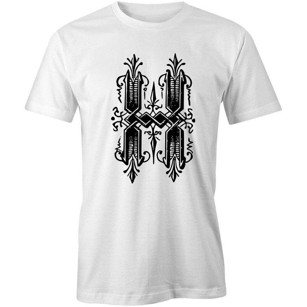 Áo thun Leafy H Tee Quần áo Cotton ngắn tay Vintage S1Wsa8