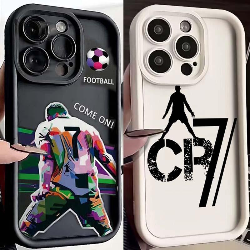 Mr Football CR7 Cristiano Ronaldos Dành Cho Samsung Galaxy 20FE S24 S23 S22 Ultra S23fe Note 20 A14 