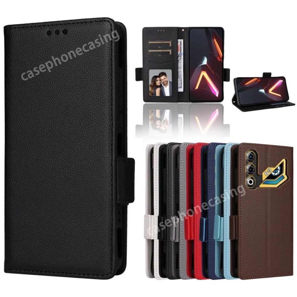 360° Vỏ Lật Cho ZTE Nubia Neo 3 GT Neo3GT NubiaNeo3 GT Ốp Điện Thoại Sang Trọng Lật Ví Da PU Dây Đứn