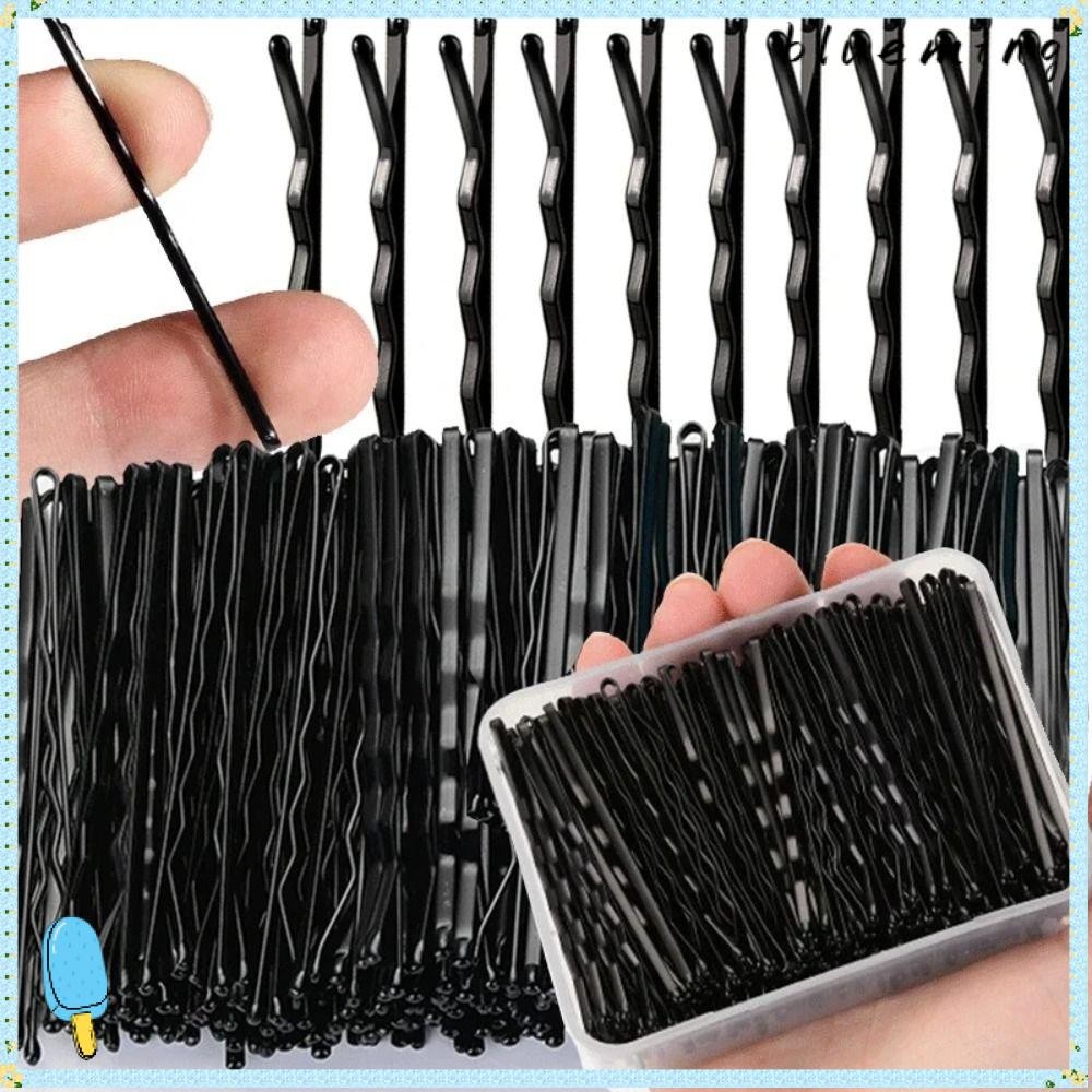 BLUEMING 60 / 240 Chiếc Kẹp Tóc Nữ, Kẹp Tóc Đen Sóng Vô Hình, Kẹp Tóc BB Hình Chữ U