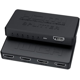 Bộ chia HDMI 4K 1x4 1x2 Công tắc HDMI 1 trong 4 ra Bộ chia phân phối Video 1080P Màn hình kép cho TV PC Máy tính xách tay Màn hình máy chiếu