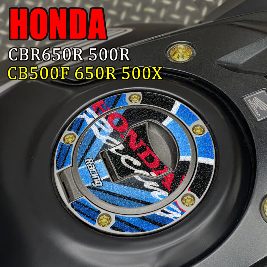 Dành Cho Xe Honda CBR650R CBR500R CB500F CB650R CB500X Nắp Bình Nhiên Liệu Miếng Dán 3M Mờ Chống Nướ