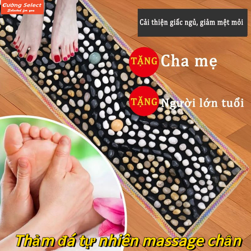 Thảm sỏi massage trị liệu đá cuội tự nhiên cao cấp  Đệm Massage Chân  Chăm Sóc Bàn Chân Và Sức Khỏe