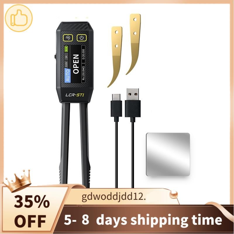 Nhíp thông minh Mini cao cấp LCR-ST1 LCR SMD Máy kiểm tra điện trở Điện dung Kiểm tra đo Diode liên 