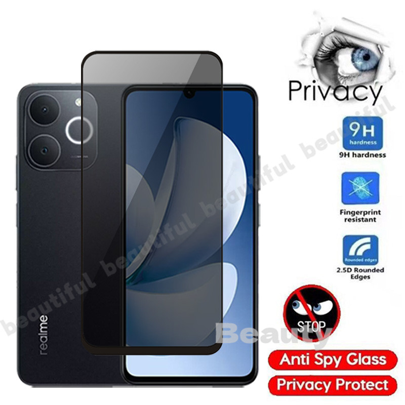 Kính cường lực riêng tư cho Realme Note 70 T 70T Note70 Note70T RealmeNote70 Glare Glass Full Cover 