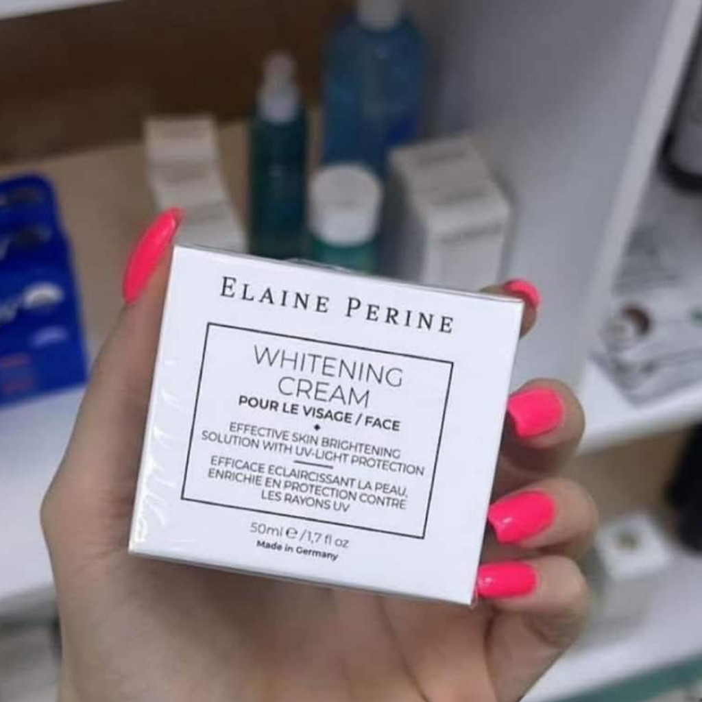 [ Công ty ] Kem dưỡng trắng da Elaine Perine Whitening Cream 50ml