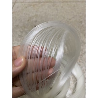  100 Mét dây cước trắng 1li dùng câu cá thả diều dây xây dựng 