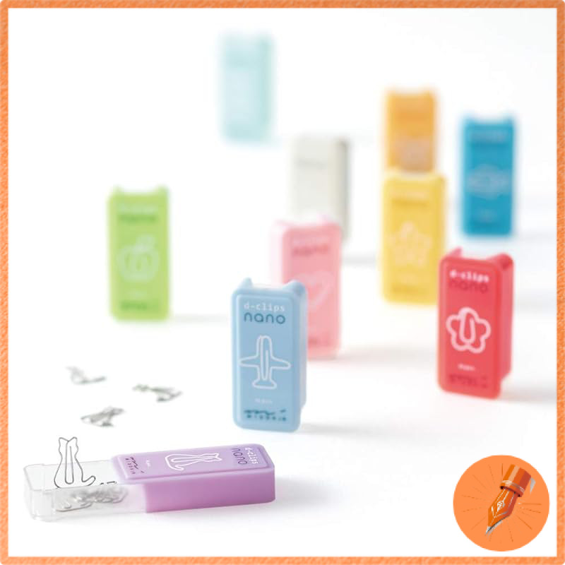 Midori Clip D-Clips Nano Patterned Clips