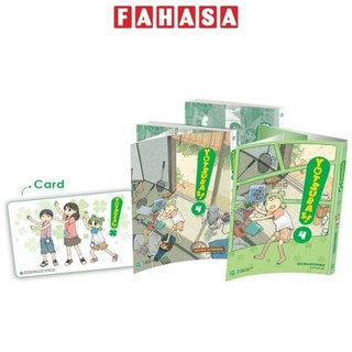 Sách yotsuba&! - tập 4 - bản đặc biệt - tặng kèm bìa áo đặc biệt + card nhựa