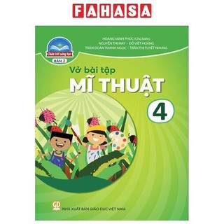 Sách vở bài tập mĩ thuật 4 - bản 2