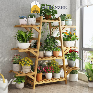 Giá đỡ hoa ban công OURUNZHE, cây leo leo mọng nước trong nhà, kệ hoa cây, giá đỡ chậu