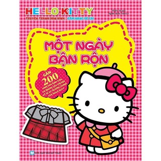 Sách - hello kitty - một ngày bận rộn