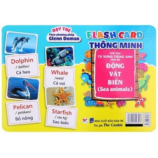 Sách flash card thông minh - động vật biển