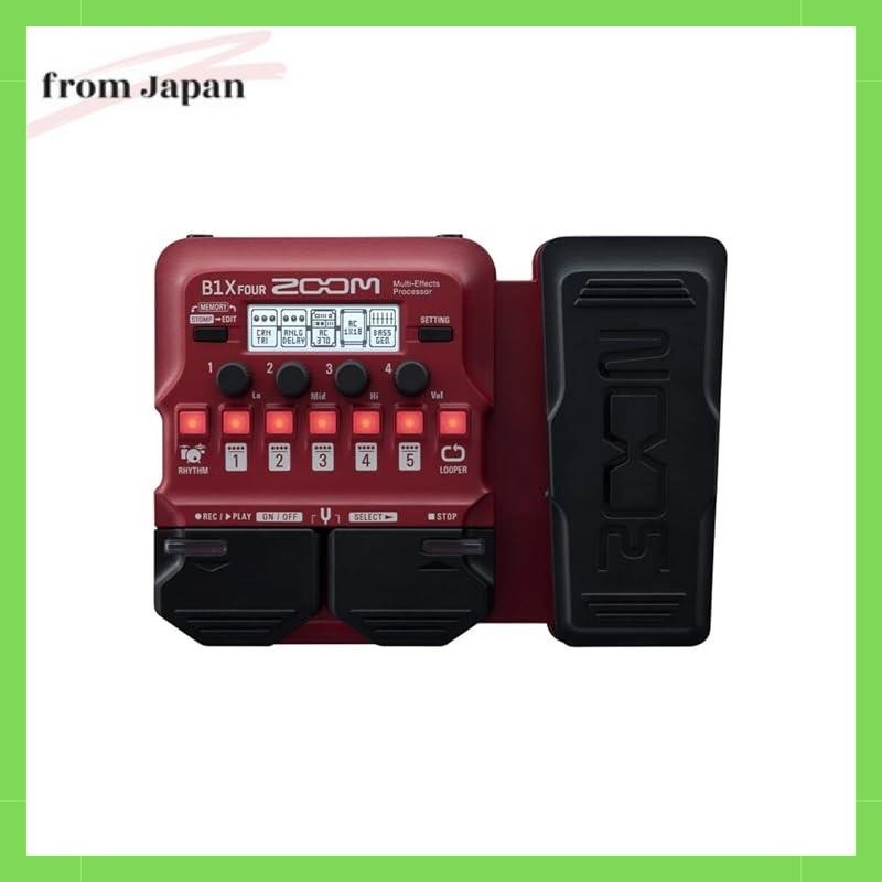 Bàn đạp hiệu ứng Zoom B1X FOUR màu đen
