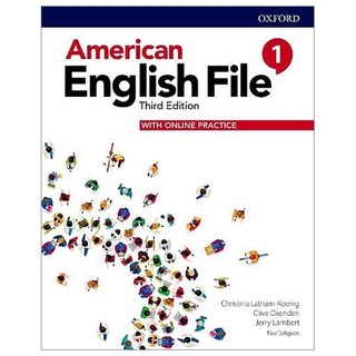 Sách - American English File: Level 1: Students Book With Online Practice - 3rd Edition