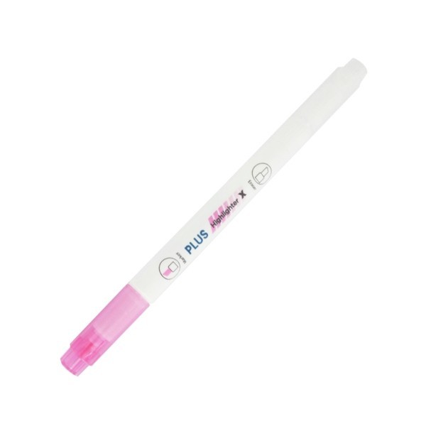 Bút Dạ Quang Plus-600-V009 - Hồng - Plus