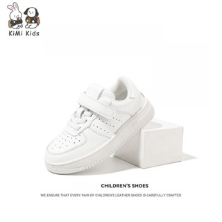 Kimi Trẻ Em Trẻ Em Nhỏ Màu Trắng Giày Lưới Xuân Hè Thu Mới Giày Ban Bé Gái Thể Hiện Giày Trắng Bé Trai Giày Thể Thao
