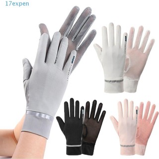 Găng Tay Lái Xe Chống Nắng Thời Trang Cho Nữ Co Giãn Tốt 50 +