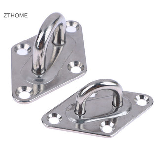 Zthome 1 M5 M6 M8 M10 304 Thép không gỉ Trần Treo Tường Móc Chịu Lực Neo Tấm Mắt Cho Thuyền Yoga Xoay Võng HOT