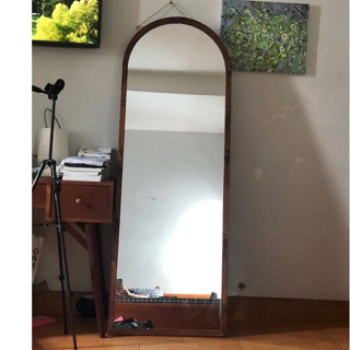 GƯƠNG SOI TOÀN THÂN MÀU WALNUT(  màu nâu óc chó ),gương decor phòng