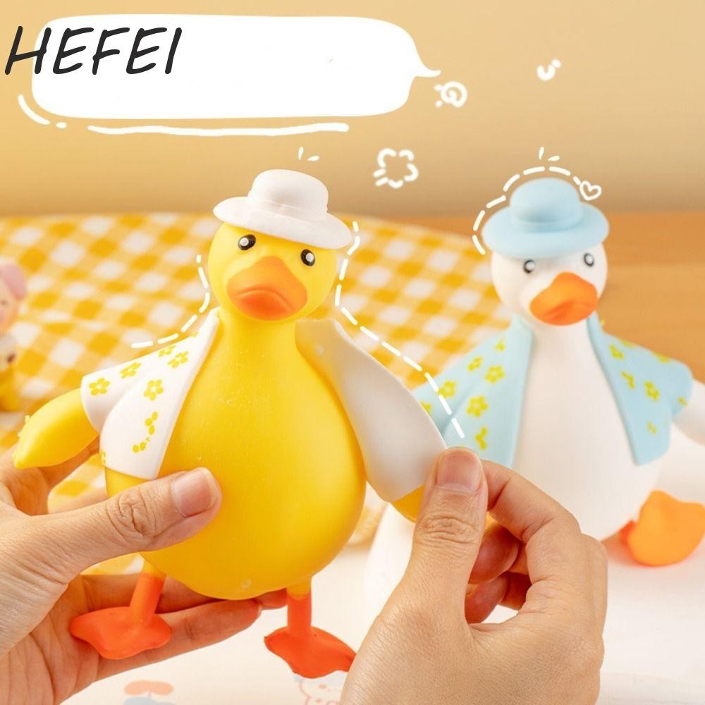 Đồ chơi bóp tăng chậm, Hình con vịt Bóng phục hồi Đồ chơi phục hồi chậm, Đồ chơi thông hơi Tpr Hoạt 