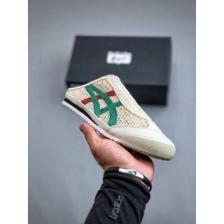Asi / CS Onitsuka Tiger MEXICO 66 SABOT lưới thoáng khí thoải mái một chân đá 1183c123-100 35-45