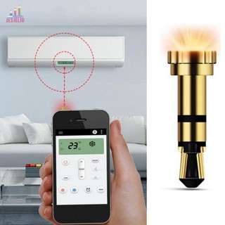 Jesjeliu TV điều khiển từ xa thông minh STB Bộ điều khiển phích cắm 3,5 mm đa năng Hồng ngoại hồng ngoại