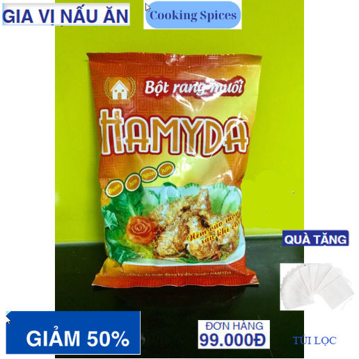 450gr Bột rang muối Gà, Vịt, Tôm... HaMyda