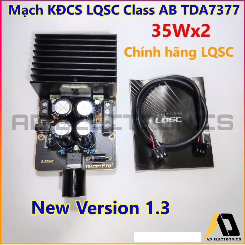 Mạch khuếch đại công suất âm thanh Stereo Class AB LQSC TDA 7377 35Wx2 New Version [chính hãng LQSC]