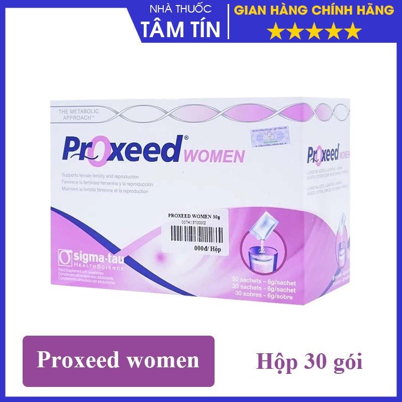 Proxeed women tối ưu khả năng sinh sản ở nữ giới