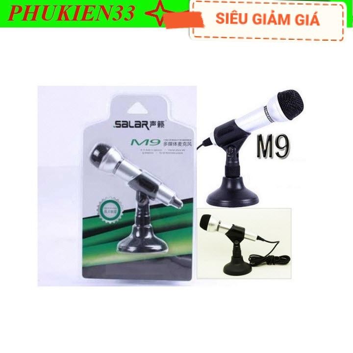 Mic hát Karaok mini Micro phone Sala M9 - Sala_M9